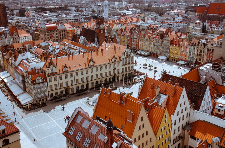 Wroclaw market square